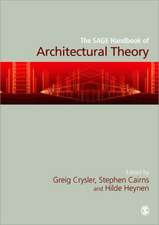 The SAGE Handbook of Architectural Theory