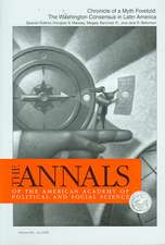 Chronicle of a Myth Foretold: The Washington Consensus in Latin America