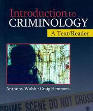 Introduction to Criminology: A Text/Reader