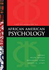 Handbook of African American Psychology