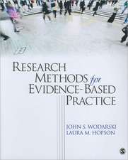 Research Methods for Evidence-Based Practice