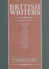 British Writers, Supplement XVI