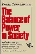 The Balance of Power in Society