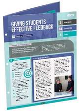 Giving Students Effective Feedback (Quick Reference Guide)