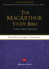 NKJV, The MacArthur Study Bible, Large Print, Hardcover, Thumb Indexed