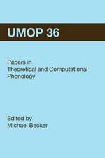 Papers in Theoretical and Computational Phonology