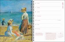 Seasons of Impressionism 12-Month 2025 Deluxe Engagement Calendar