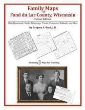 Family Maps of Fond Du Lac County, Wisconsin