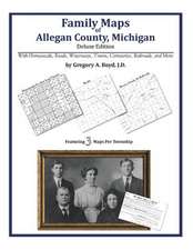 Family Maps of Allegan County, Michigan