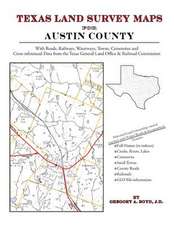 Texas Land Survey Maps for Austin County