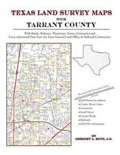 Texas Land Survey Maps for Tarrant County