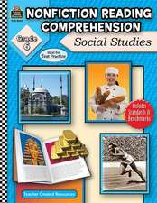 Nonfiction Reading Comprehension: Social Studies, Grd 6