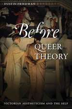 Before Queer Theory – Victorian Aestheticism and the Self