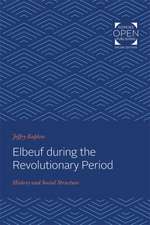 Elbeuf during the Revolutionary Period – History and Social Structure