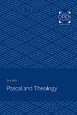 Pascal and Theology