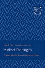 Minimal Theologies