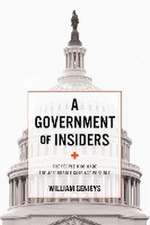 A Government of Insiders – The People Who Made the Affordable Care Act Possible