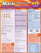 Math Common Core State Standards, Grade 6