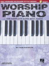 Worship Piano - Hal Leonard Keyboard Style Series Book/Online Audio