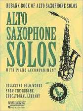 Rubank Book for Alto Saxophone Solos, Easy Level: With Piano Accompaniment