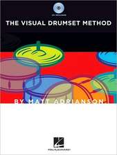 The Visual Drumset Method Book/Online Audio
