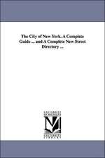 The City of New York. A Complete Guide ... and A Complete New Street Directory ...