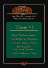 The New Interpreter's Bible Commentary Volume VI: Esther, Additions to Esther, Tobit, Judith, 1 & 2 Maccabees, Wisdom of Solomon, Sirach, Introduction