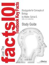 Studyguide for Concepts of Biology by Mader, Sylvia S., ISBN 9780073403458