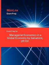 Exam Prep for Managerial Economics in a Global Economy by Salvatore, 5th Ed.