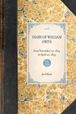 Diary of William Owen: From November 10, 1824 to April 20, 1825