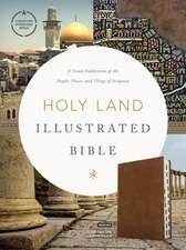 CSB Holy Land Illustrated Bible, British Tan Leathertouch, Indexed