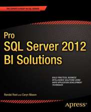 Pro SQL Server 2012 BI Solutions