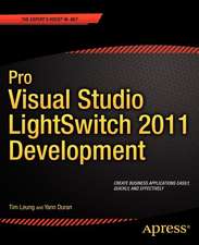 Pro Visual Studio LightSwitch 2011 Development