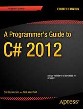 A Programmer's Guide to C# 5.0