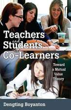 Teachers and Students as Co-Learners