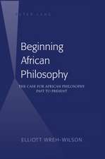 Beginning African Philosophy