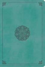 ESV Study Bible, Personal Size (TruTone, Turquoise, Emblem Design)