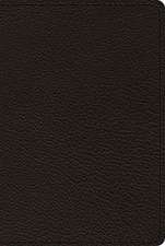 ESV Heirloom Bible, Omega Edition (Goatskin, Black)