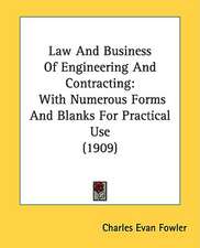 Law And Business Of Engineering And Contracting