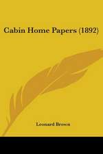 Cabin Home Papers (1892)