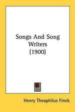 Songs And Song Writers (1900)