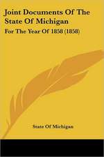 Joint Documents Of The State Of Michigan