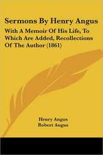 Sermons By Henry Angus