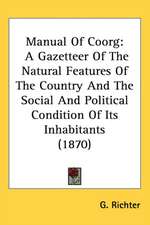 Manual Of Coorg