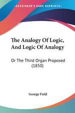 The Analogy Of Logic, And Logic Of Analogy