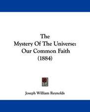 The Mystery Of The Universe