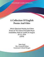 A Collection Of English Poems And Odes