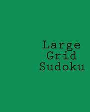 Large Grid Sudoku