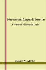 Semiotics and Linguistic Structure