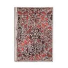 Garnet (Silver Filigree Collection) Midi Lined Softcover Flexi Journal